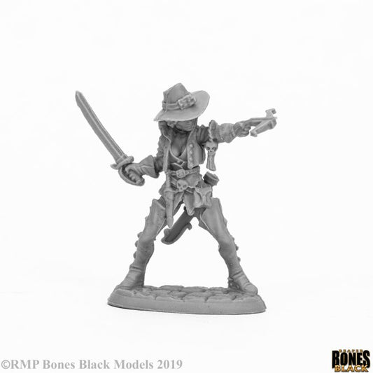 Reaper Bones Black Damaris, Duskwarden Heroine Human Ranger
