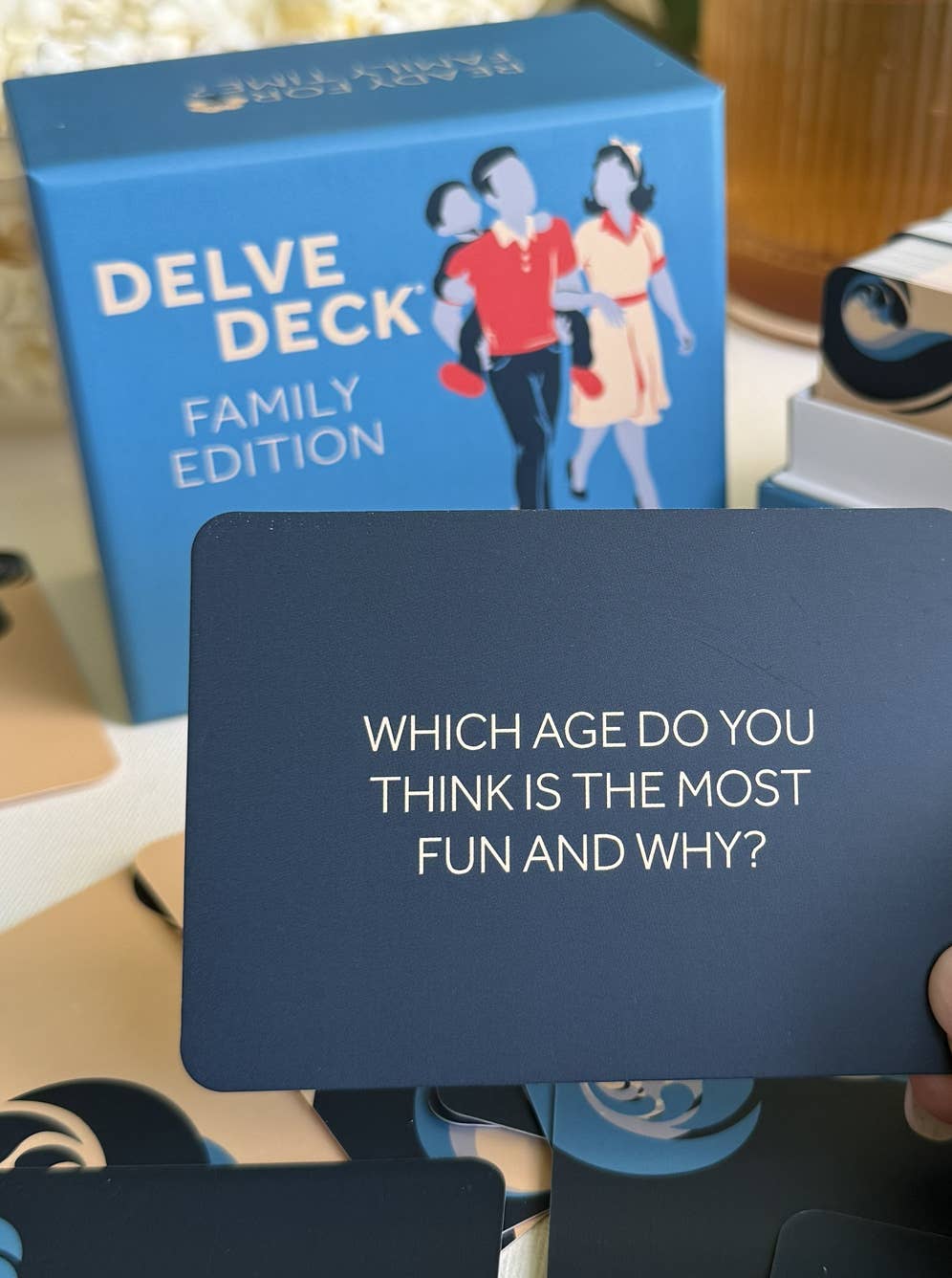 Delve Deck Conversation Cards - Family Edition