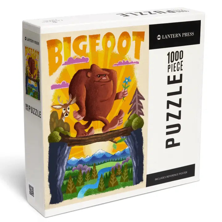 Bigfoot Mid-Century Inspired - 1000 piece