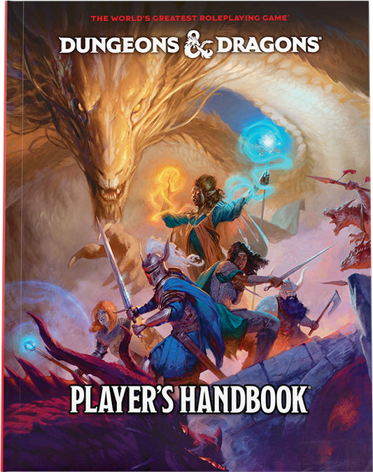 Dungeons & Dragons RPG: Players Handbook Hard Cover (2024 5.5)