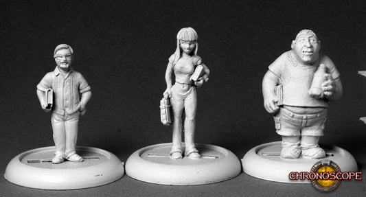 Reaper Chronoscope Townsfolk: Geeks (3)