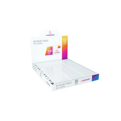 Sideloading 18-Pocket Pages: 50 pg White