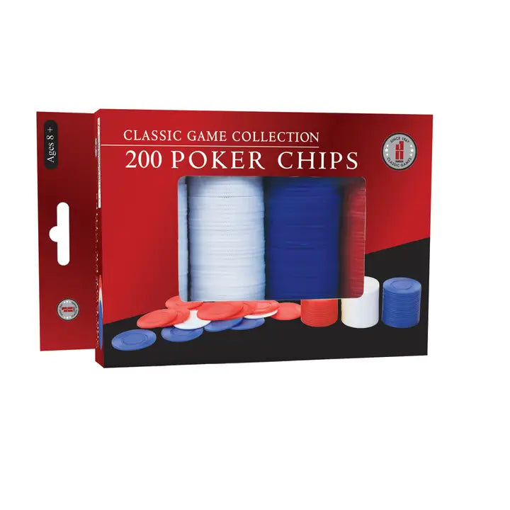 Poker Chips 200 (1.8g Plastic)