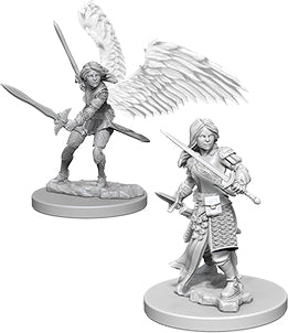Nolzur's Marvelous Unpainted Miniatures - Aasimar Female Paladin