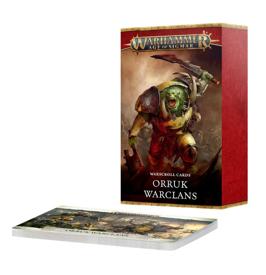 Warscroll Cards: Orruk Warclans