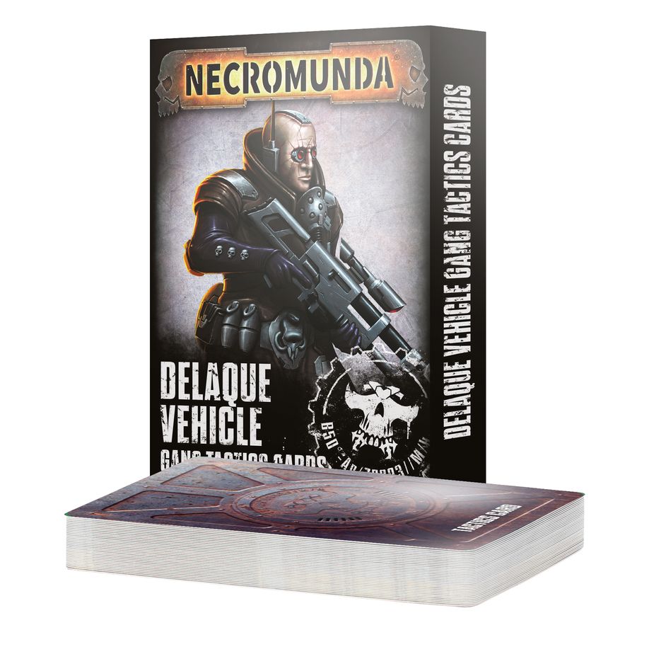 DELAQUE VEHICLE GANG TACTICS CARDS