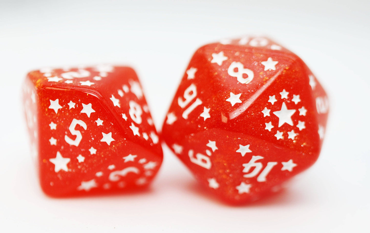 Shooting Stars: Nitrogen RPG Dice Set
