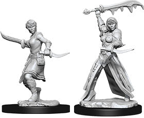 Nolzur's Marvelous Unpainted Miniatures - Female Human Rogue