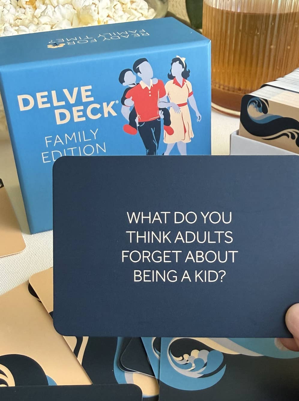 Delve Deck Conversation Cards - Family Edition
