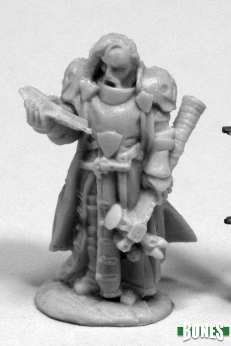 Reaper Dark Heaven Bones Halbarad, Human Cleric