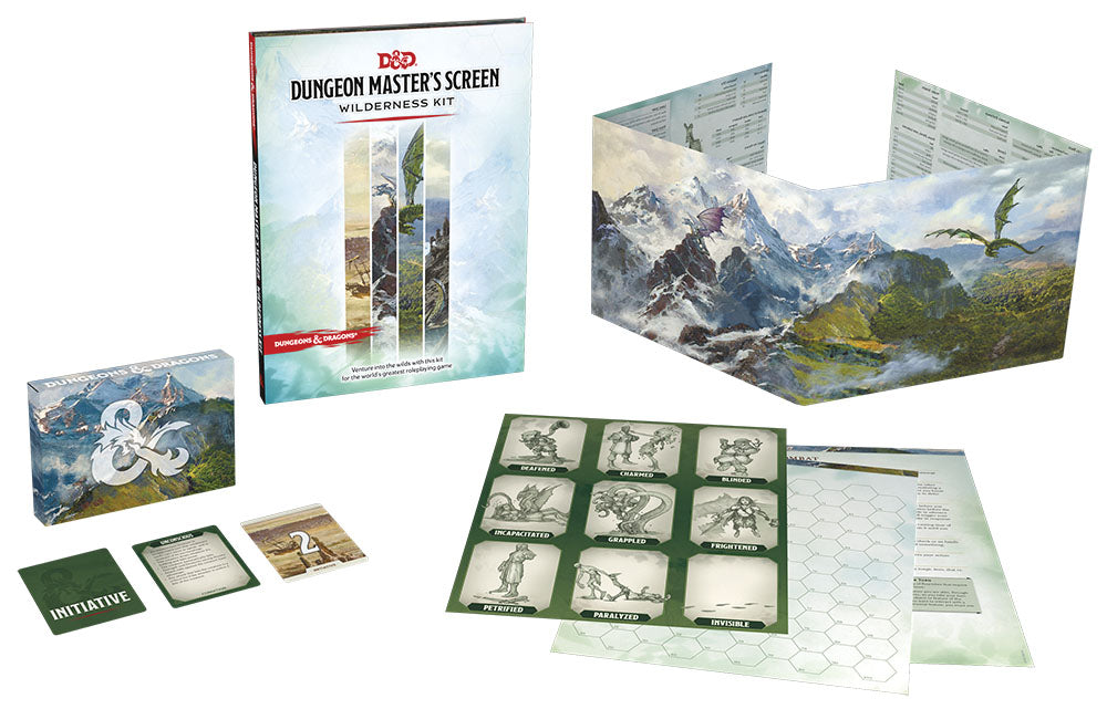 Dungeons & Dragons RPG: Dungeon Master's Screen Wilderness Kit