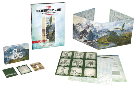 Dungeons & Dragons RPG: Dungeon Master's Screen Wilderness Kit