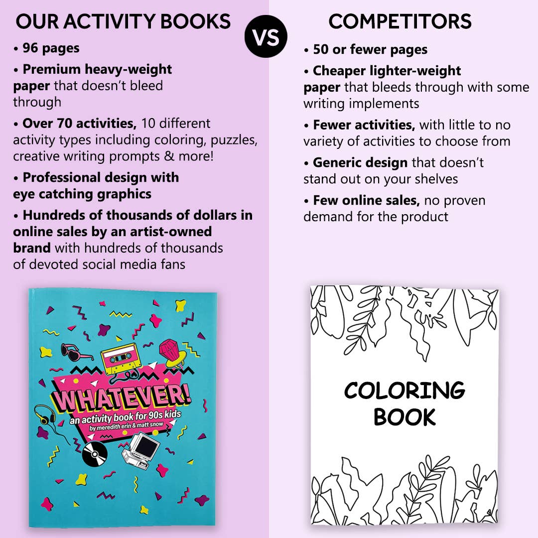 Whatever! An Activity Book for 90s Kids