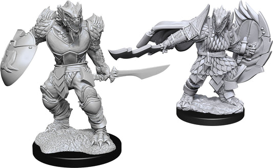 Dungeons & Dragons: Nolzur's Marvelous Unpainted Miniatures - W15 Dragonborn Fighter Male