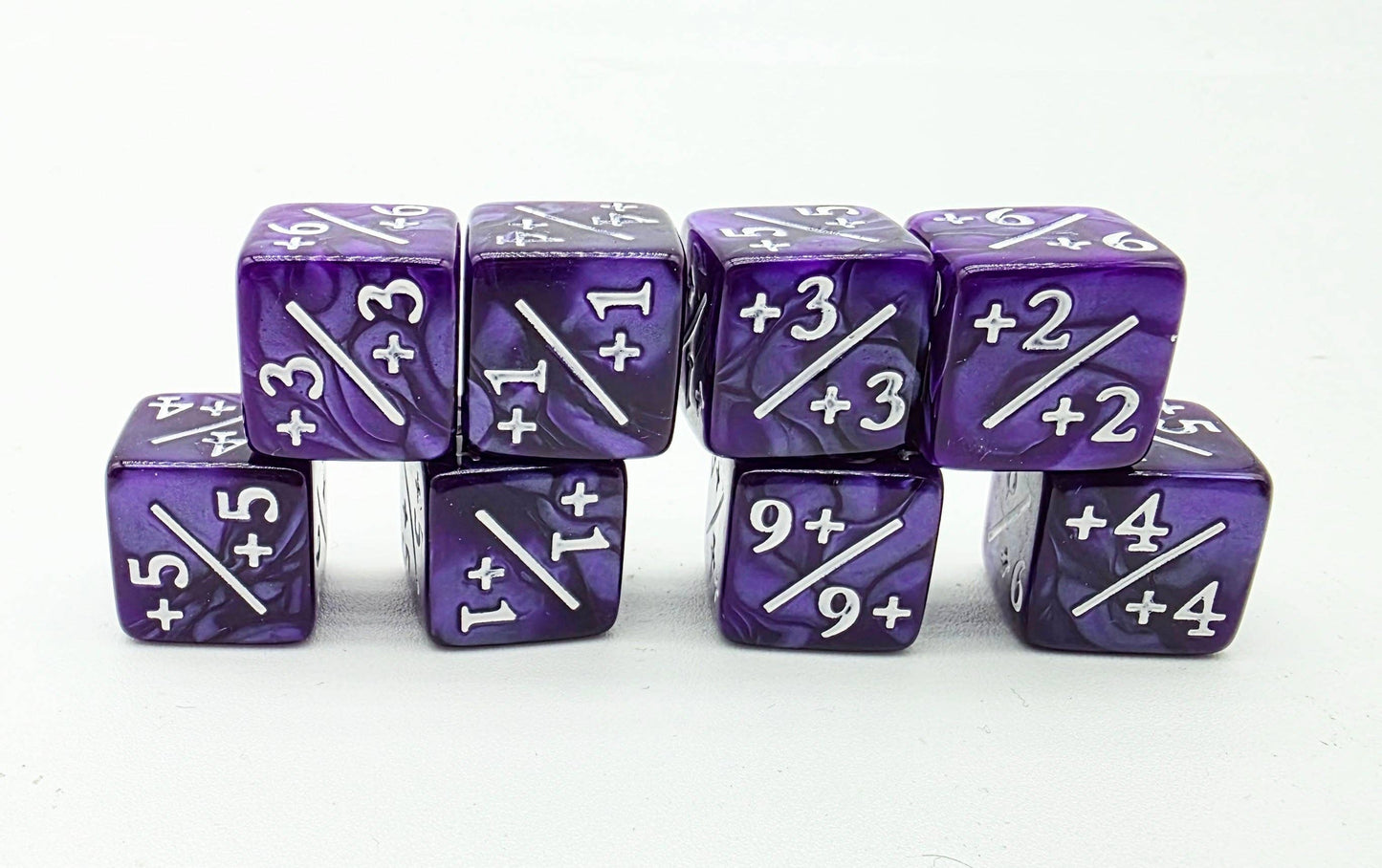 Pearl Purple +1/+1 Magic Counters