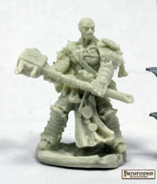 Reaper Pathfinder Bones Crowe, Iconic Bloodrager Human Barbarian