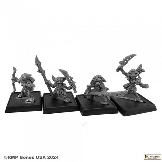 Reaper Pathfinder Bones Pathfinder Goblin Warriors (4)