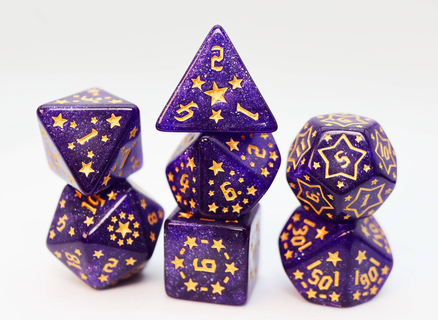 Shooting Stars: Xenon RPG Dice Set