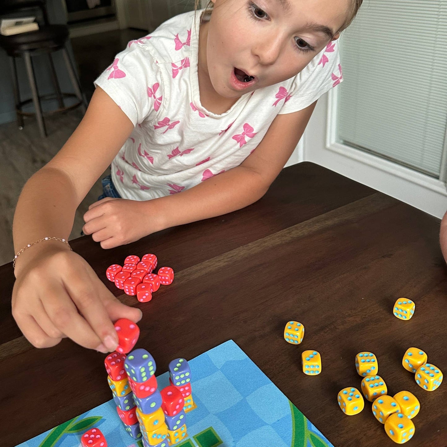 Stack-a-Pillars - Family Dice Stacking Game