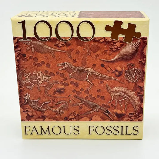 Ecologies Famous Fossils 1000-piece Puzzle