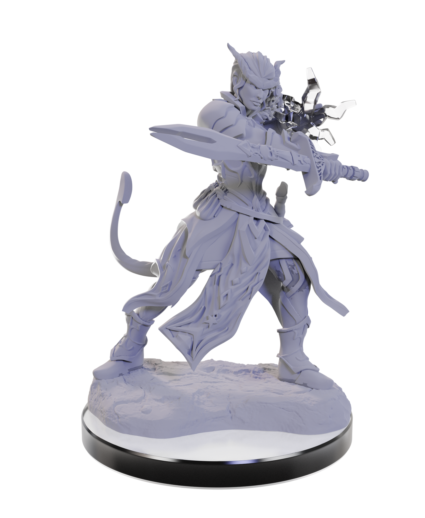 Dungeons & Dragons Nolzur's Marvelous Unpainted Miniatures: W22 Tiefling Warlocks