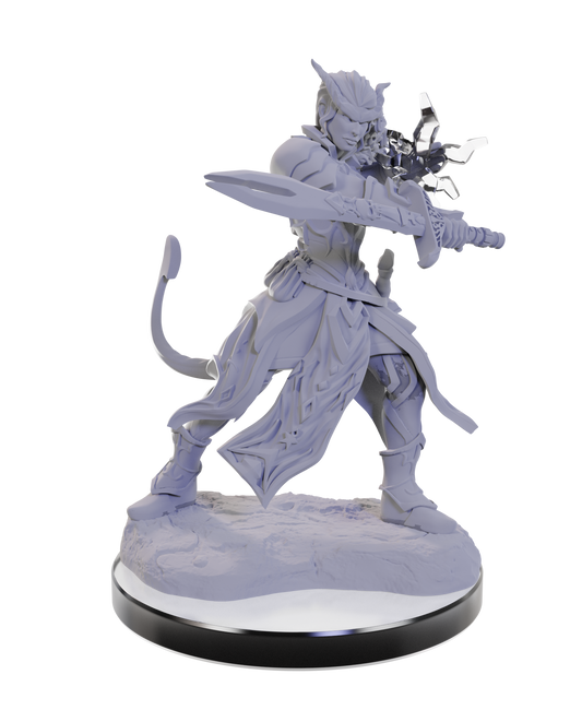Dungeons & Dragons Nolzur's Marvelous Unpainted Miniatures: W22 Tiefling Warlocks