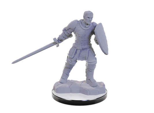 Dungeons & Dragons Nolzur's Marvelous Unpainted Miniatures: W22 Reborn Paladin & Reborn Warlock