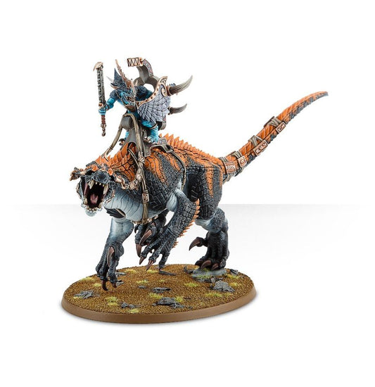 Seraphon: Saurus Scar-Veteran on Aggradon