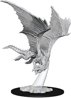 Nolzur's Marvelous Unpainted Miniatures - Young Bronze Dragon