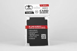 Ultimate Guard Standard Card Dividers - Black