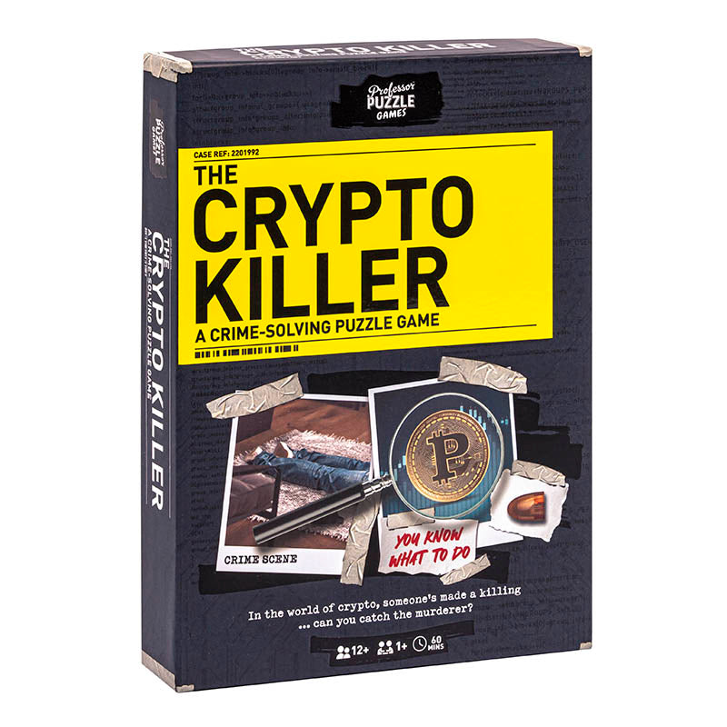 The Crypto Killer: A Crime-Solving Puzzle Game