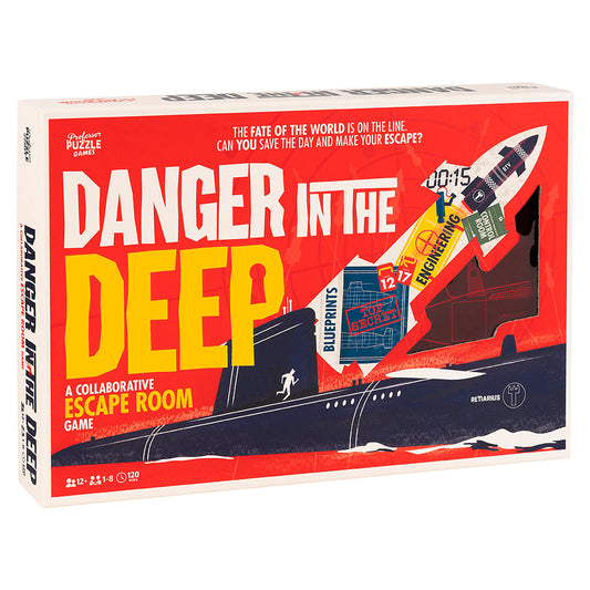 Danger in the Deep: A Collaborative Escape Room Game