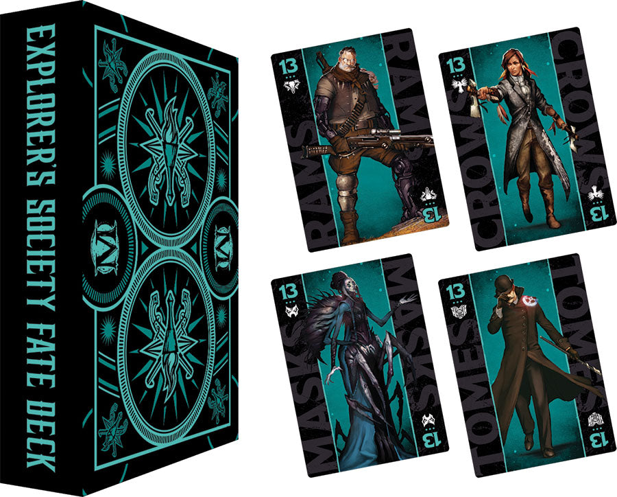 Malifaux: Explorer Society Fate Deck