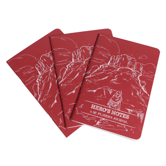 Dungeon Notes D&D 5E Player's Journals 3 pack