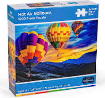 Hot Air Balloons 1000-piece Puzzle