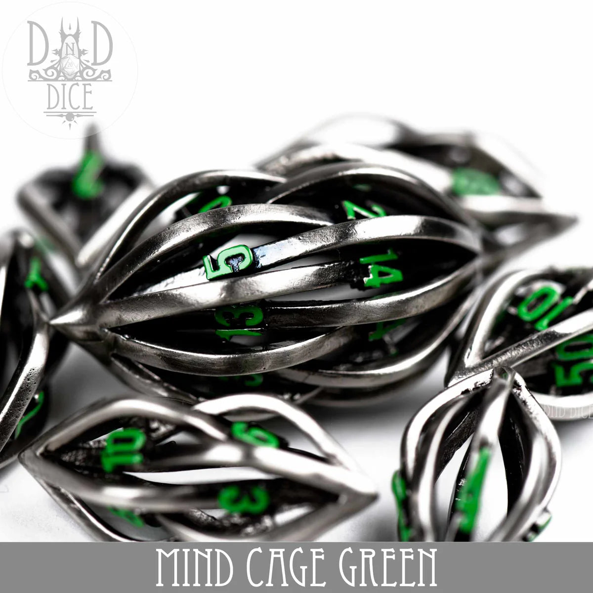 Mind Cage Green Hollow Metal (Gift Box)