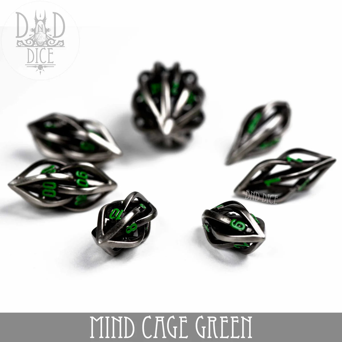 Mind Cage Green Hollow Metal (Gift Box)