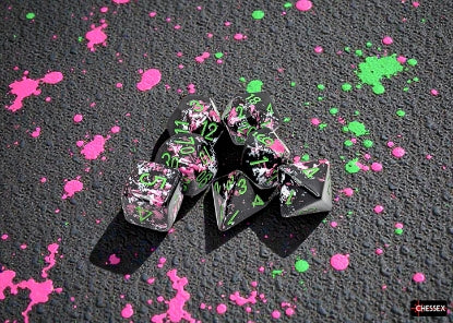 Brush Paintball/Green 7-Die Set