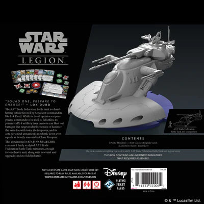 Star Wars: Legion - AAT Trade Federation Battle Tank Unit Expansion