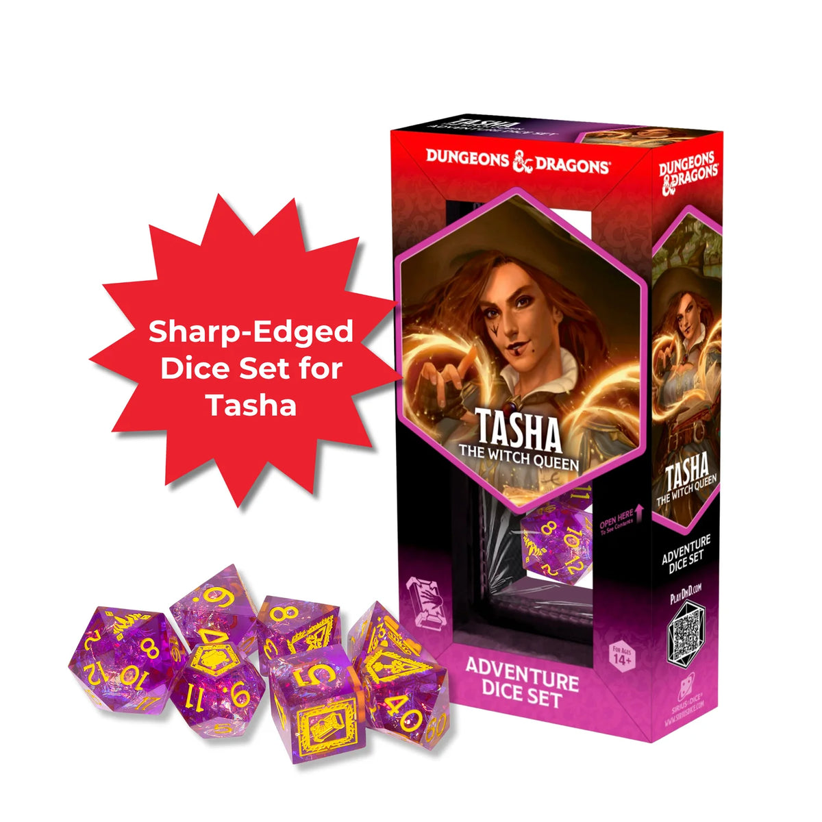 Dungeons and Dragons Adventure Dice Set: Tasha the Witch Queen