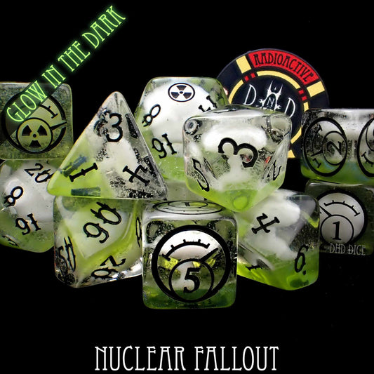 Nuclear Fallout - 11 Dice Set