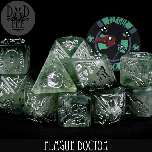 Plague Doctor - 11 Dice Set