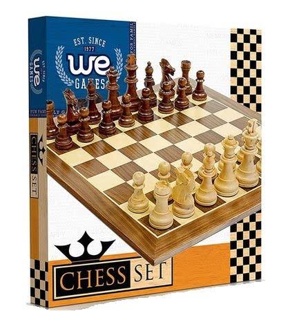 15" Wood Chess Board