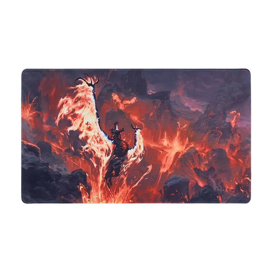 Arcane Fortress: Year Of The Dragon: Volcanic Rebirth Standard Playmat (24-Inch X 14-Inch)