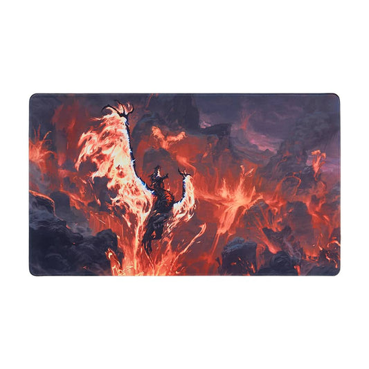 Arcane Fortress: Year Of The Dragon: Volcanic Rebirth Standard Playmat (24-Inch X 14-Inch)