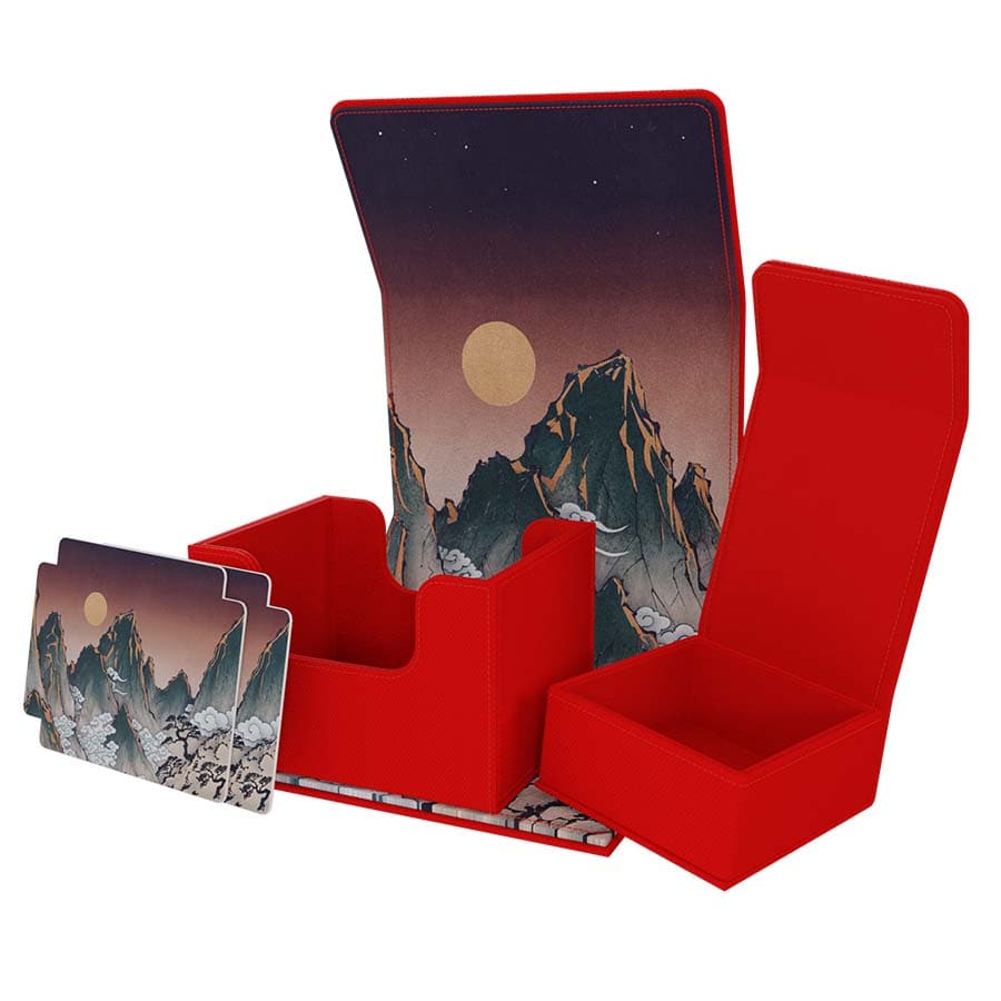 Arcane Fortress: Ukiyo-E Collection: Radiant 100+ Crimson Ridge Deluxe Deck Vault