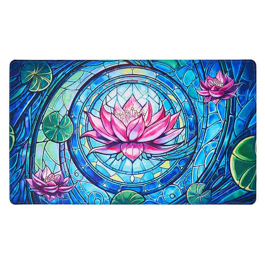 Arcane Fortress: Stained Glass: Blossom Grace Standard Playmat (24-inch X 14-inch)