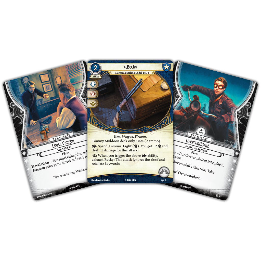 Arkham Horror: The Card Game - Tommy Muldoon Investigator Deck