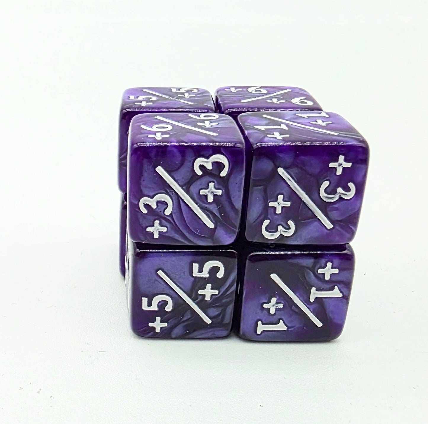 Pearl Purple +1/+1 Magic Counters