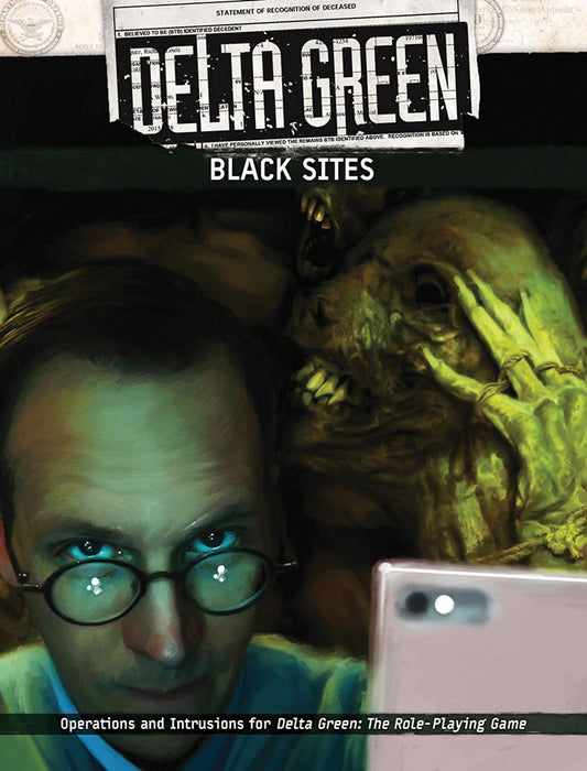 Delta Green RPG: Black Sites